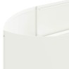 Jardin surélevé Blanc 220 x 40 x 40 cm Acier 630129630129