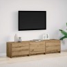 Meuble TV Chêne artisanal Bois d'ingénierie 630133630133