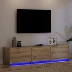 Meuble TV Chêne artisanal Bois d'ingénierie 630133630133