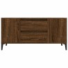 Meuble TV Chêne marron 102x44,5x50 cm Bois d'ingénierie 630135630135