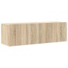 Ensemble de meubles TV 8 pcs Chêne sonoma Bois d'ingénierie 630136630136