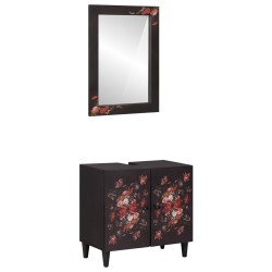 Ensemble de Meubles de Salle de Bain Montage mural 2 pcs 630145630145