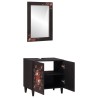 Ensemble de Meubles de Salle de Bain Montage mural 2 pcs 630145630145