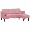 Ensemble de Canapés avec coussin Rose Polyester 630148630148