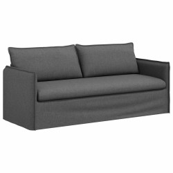 Ensemble de Canapés 2 pcs Gris foncé 196 x 82 x 85 cm Tissu 630149630149