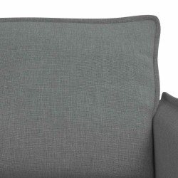Ensemble de Canapés 2 pcs Gris foncé 156 x 82 x 85 cm Tissu 630150630150