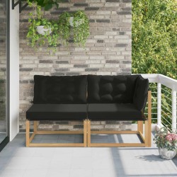 Unité de canapé sectionnel Blanc 162,5 x 83 x 73 cm 630154630154