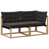 Unité de canapé sectionnel Blanc 162,5 x 83 x 73 cm 630154630154