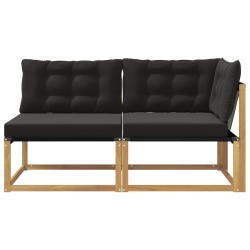 Unité de canapé sectionnel Blanc 162,5 x 83 x 73 cm 630154630154