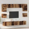 Ensemble meuble TV 8 pcs Bois Ancien Bois d'ingénierie 630157630157