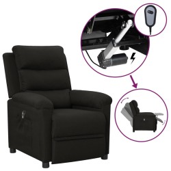 Fauteuil inclinable électrique Noir Tissu 630167630167