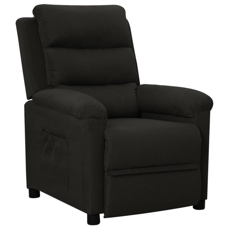 Fauteuil inclinable Noir Tissu 630170630170