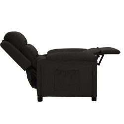 Fauteuil inclinable Noir Tissu 630170630170