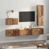 Ensemble meuble TV 4 pcs Bois Ancien Bois d'ingénierie 630182630182