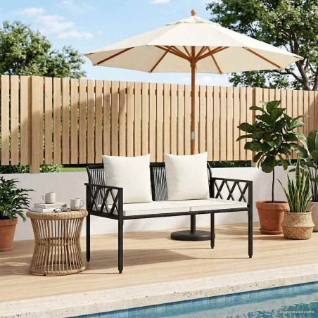 Bancs d'extérieur 2 -Seater 116 x 56 x 75 cm polyrotin 630194630194