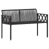 Bancs d'extérieur 2 -Seater 116 x 56 x 75 cm polyrotin 630194630194