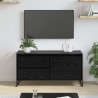 Meuble TV Chêne noir 100 x 36 x 49.5 cm Bois d'ingénierie 630195630195
