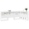 Tête de lit de rangement Blanc 100 cm Bois d'ingénierie 630206630206