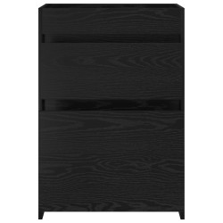 Meuble sous lavabo de salle de bain Chêne noir 630208630208