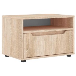 Meuble TV VISNES chêne sonoma 60x40x38 cm bois d'ingénierie 630212630212