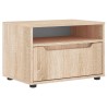 Meuble TV VISNES chêne sonoma 60x40x38 cm bois d'ingénierie 630212630212