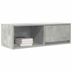 Meubles TV 2 pcs gris béton 80x31x25,5 cm bois d'ingénierie 630213630213