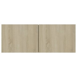 Meubles TV 4 pcs Chêne sonoma 80x30x30 cm Bois d'ingénierie 630214630214