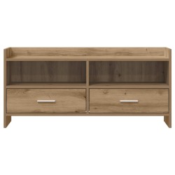 Meuble TV 100 x 33 x 47 cm Chêne artisanal Bois d'ingénierie 630216630216
