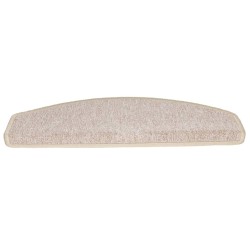 Tapis d'escalier lot de 20 65 x 24 x 4 cm taupe demi-rond grand format 630219630219