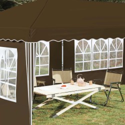 Tente de fête pop-up 575 x 289 x 245 cm Taupe 630220630220