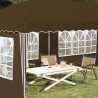 Tente de fête pop-up 575 x 289 x 245 cm Taupe 630220630220