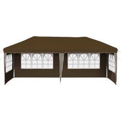 Tente de fête pop-up 575 x 289 x 245 cm Taupe 630220630220