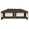 Tente de fête pop-up 575 x 289 x 245 cm Taupe 630220630220