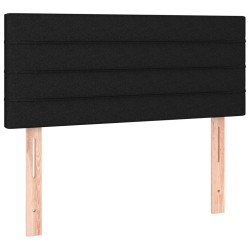 Tête de lit à LED Noir 80x5x78/88 cm Tissu 630224630224