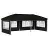 Tente de fête pop-up 575 x 289 x 245 cm Noir 630226630226