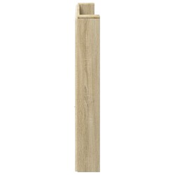 Tête de lit de rangement avec LED Chêne Sonoma 630235630235