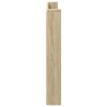 Tête de lit de rangement avec LED Chêne Sonoma 630235630235