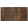 Tête de lit Chêne fumé 160x1,5x80 cm Bois d'ingénierie 630237630237