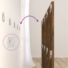 Tête de lit Chêne fumé 160x1,5x80 cm Bois d'ingénierie 630237630237