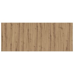 Tête de lit chêne artisanal 200x1,5x80 cm bois d'ingénierie 630238630238