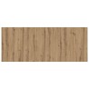 Tête de lit chêne artisanal 200x1,5x80 cm bois d'ingénierie 630238630238
