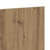 Tête de lit chêne artisanal 200x1,5x80 cm bois d'ingénierie 630238630238