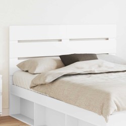 Tête de lit Blanc Bois d'ingénierie 630239630239
