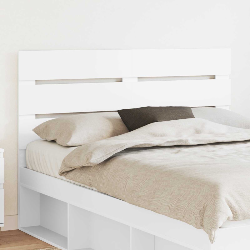 Tête de lit Blanc Bois d'ingénierie 630239630239