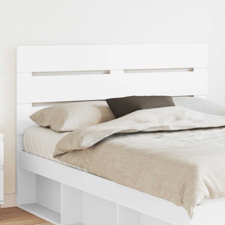 Tête de lit Blanc Bois d'ingénierie 630239630239