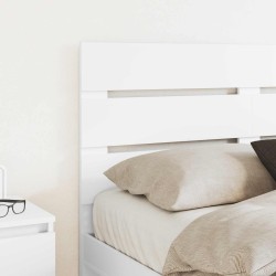 Tête de lit Blanc Bois d'ingénierie 630239630239