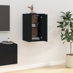 Meuble TV mural Noir 40x34,5x60 cm 630242630242
