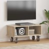 Meuble TV Chêne Sonoma 68,5 x 35 x 35 cm Bois d'ingénierie 630243630243