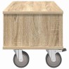 Meuble TV Chêne Sonoma 68,5 x 35 x 35 cm Bois d'ingénierie 630243630243
