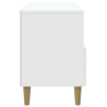 Meuble TV 102 x 34,5 x 50 cm Blanc brillant Bois d'ingénierie 630245630245